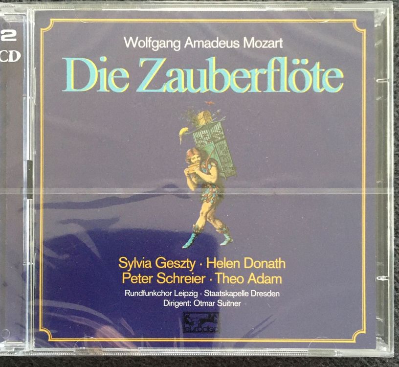 Mozart Die Zauberflöte Cd Kaufen Auf Ricardo 3712