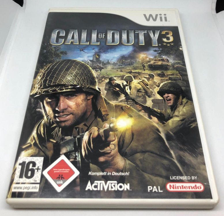 Как играть в call of duty в wii