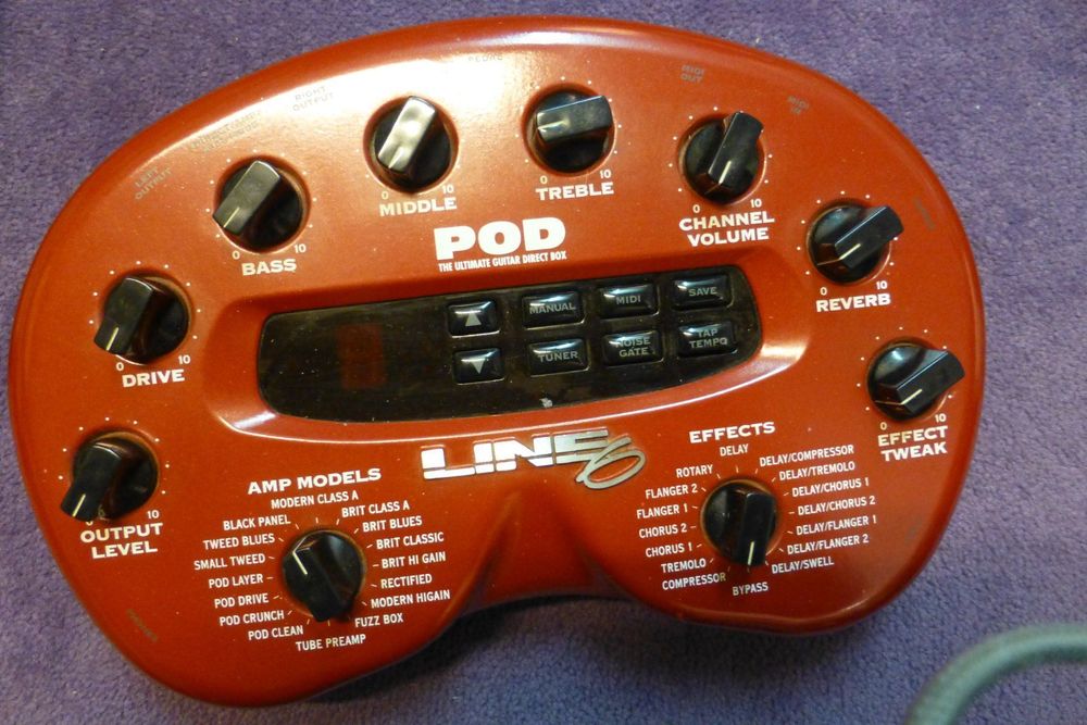 LINE6 POD GUITAR DIRECT BOX TOP Kaufen auf Ricardo