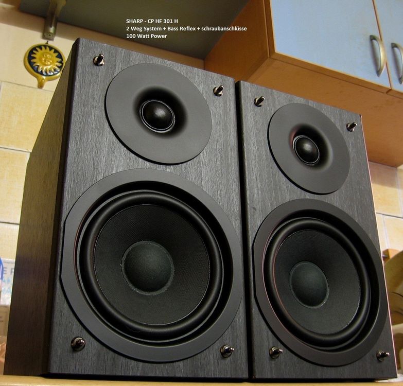 SHARP - CP-HF 301 H 2 Weg + Bass Refle | Kaufen auf Ricardo