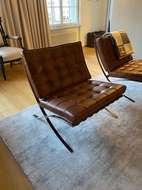 Sessel im Design Barcelona Chair | Kaufen auf Ricardo