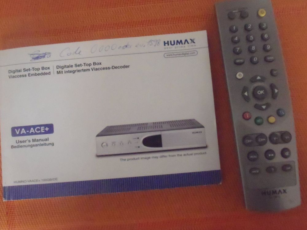 Humax Digitale SetTopBox Kaufen auf Ricardo
