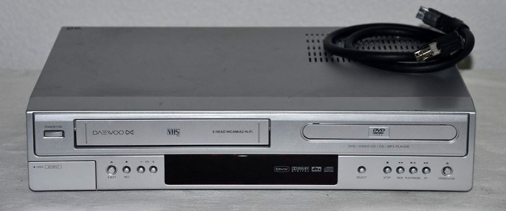 Dvd vhs daewoo