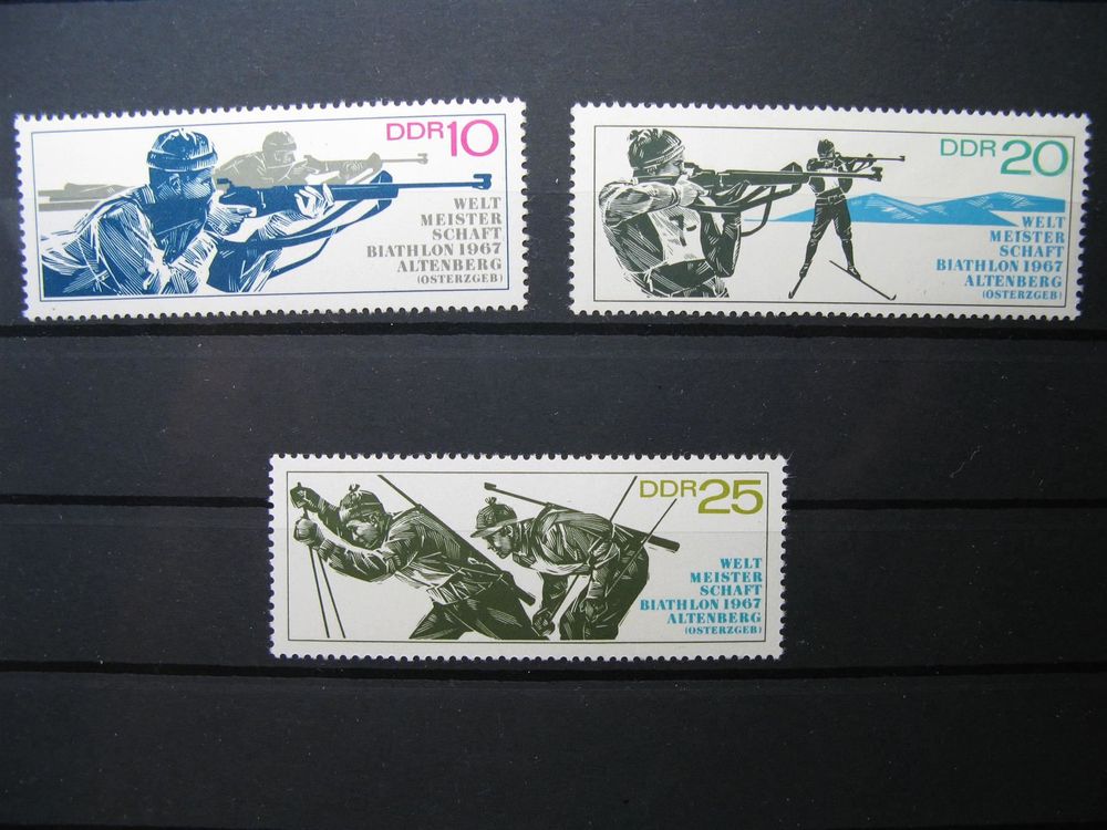 DDR 1967 Biathlon WM ** Kaufen auf Ricardo