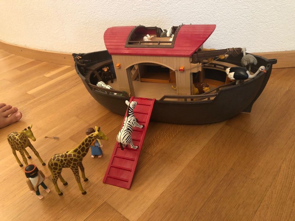 Playmobil TREPPE braun aus Arche Noah 3255 Ersatzteil Zubehör Leiter 