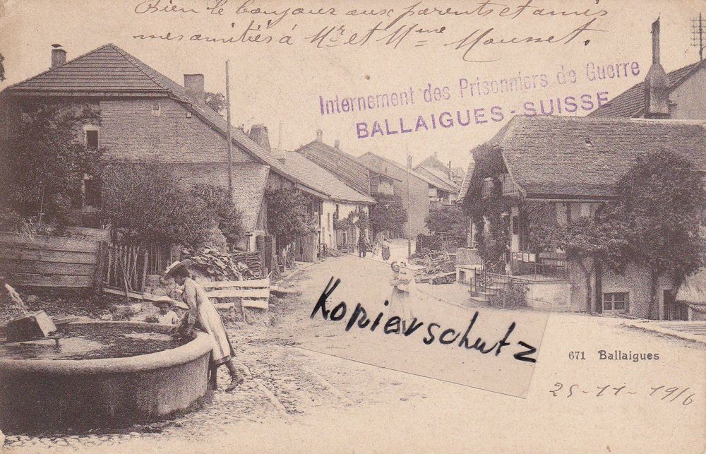 Ballaigues Internement Guere Vaud Kaufen auf Ricardo