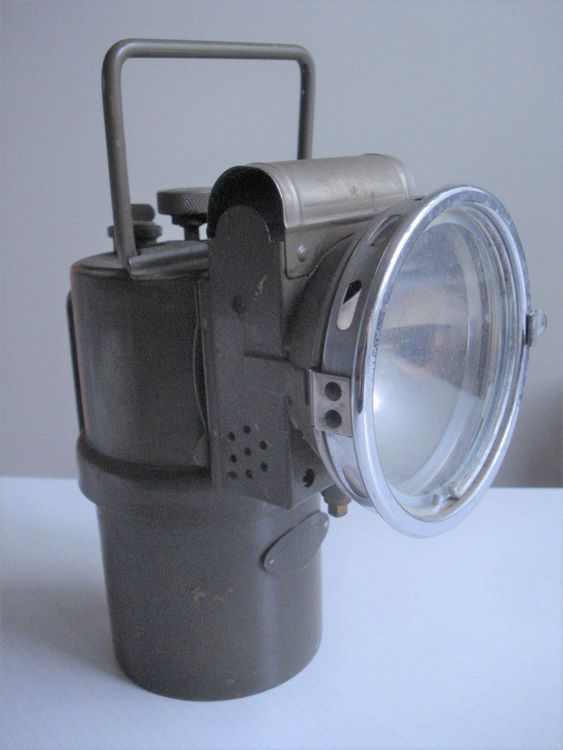 Alte Karbidlampe Schweizer Militär 1920 | Kaufen auf Ricardo