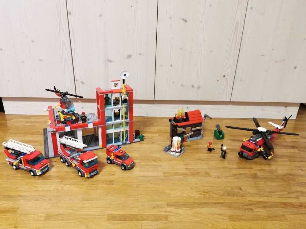 Lego Feuerwehrstation 1