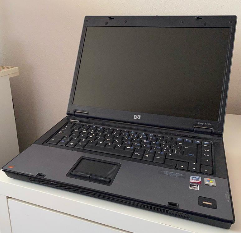 Замена памяти на compaq 6710b