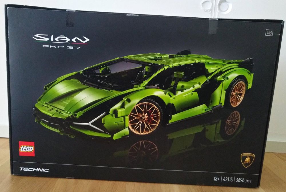 Lamborghini sian лего 42115