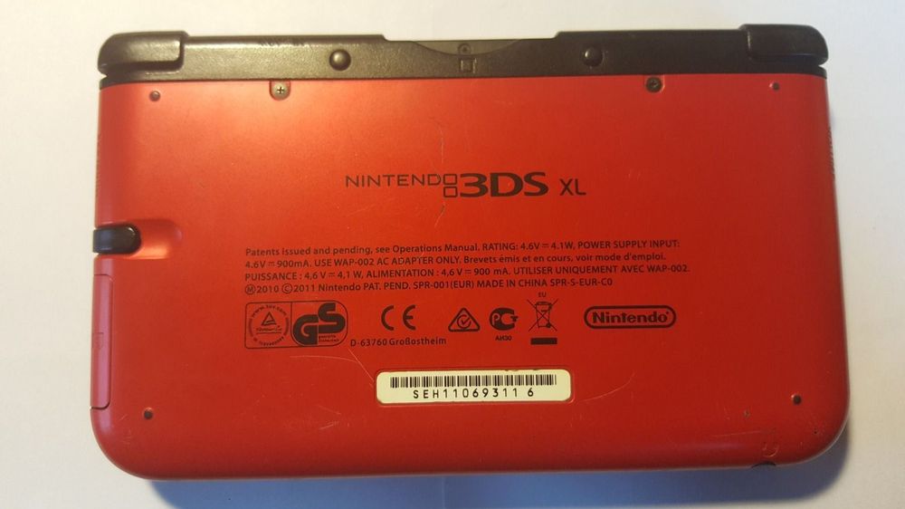 Nintendo 3ds Xl Rot Kaufen Auf Ricardo