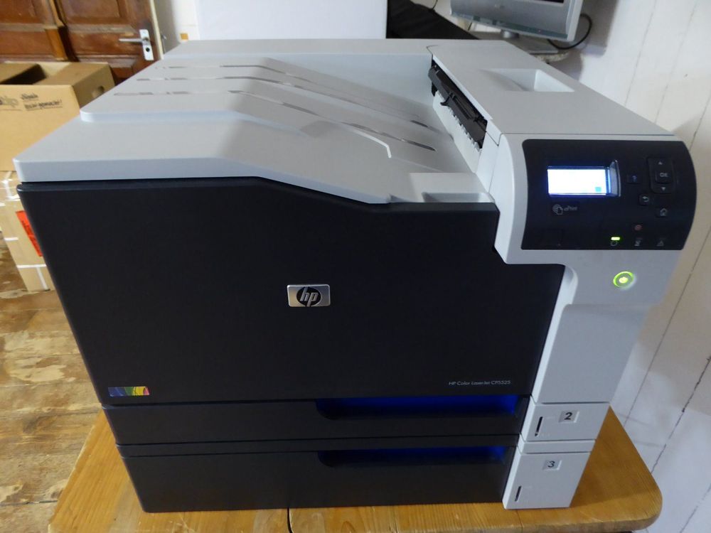 Hp cp5525 не загружается