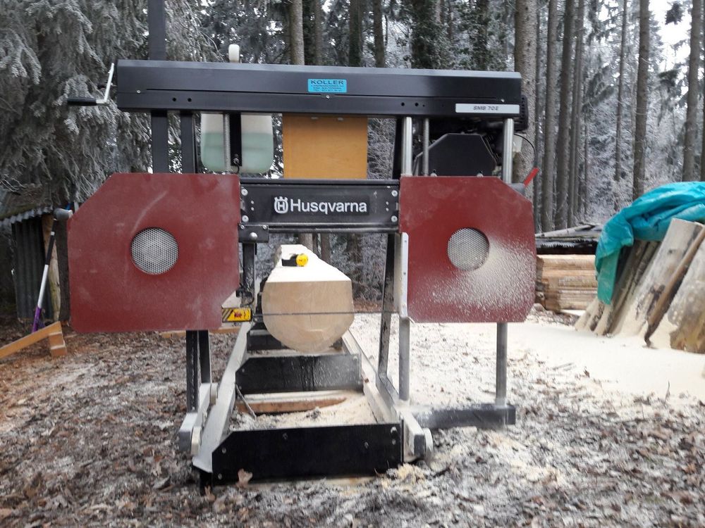 stationäre blockbandsäge