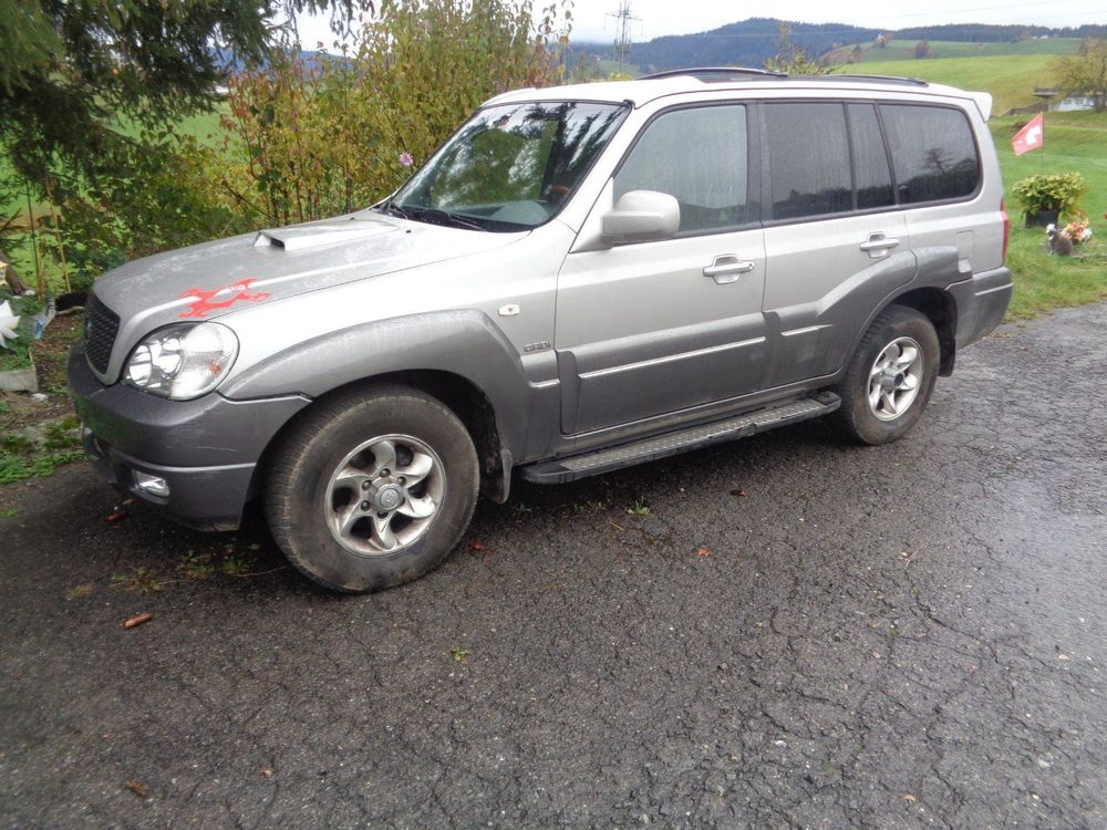 Hyundai terracan вес