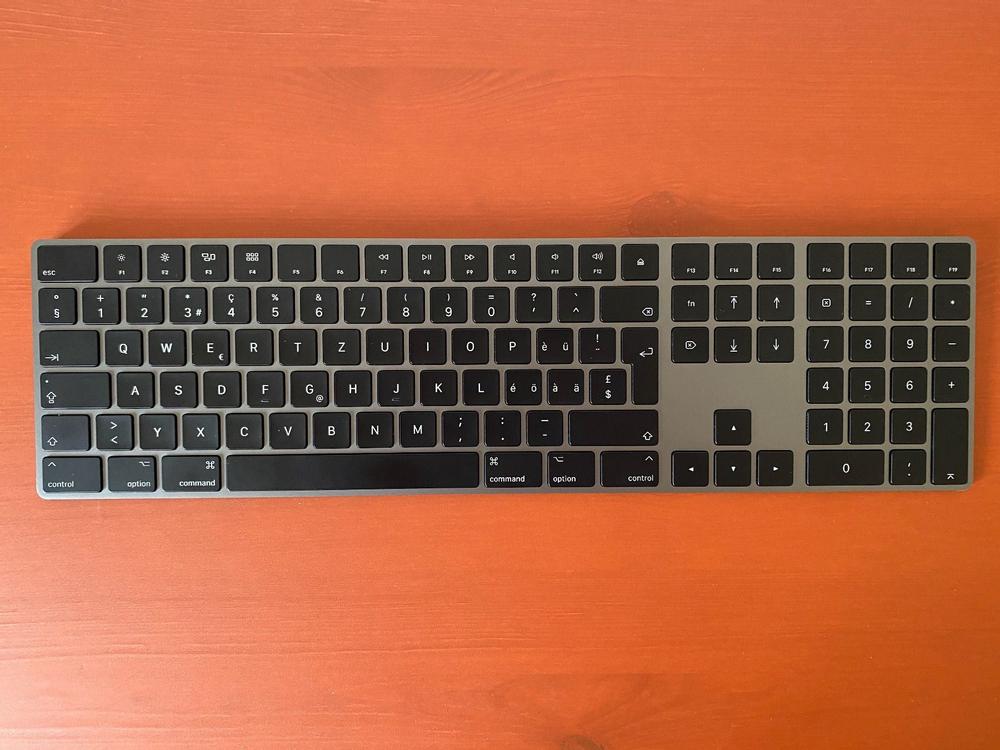 Настройки apple magic keyboard