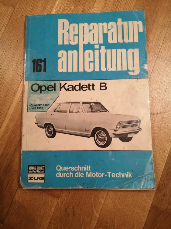 Reperatur Anleitung Opel Kadett B Kaufen Auf Ricardo