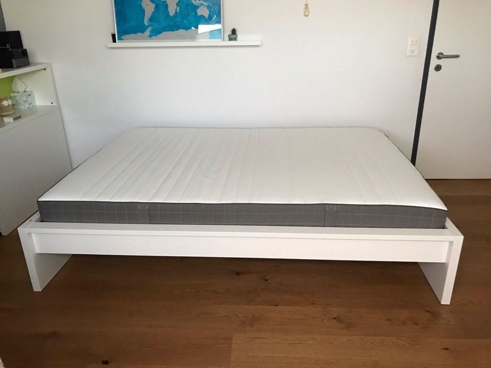BETT MALM 140 x 200 cm, Ikea | Acheter sur Ricardo