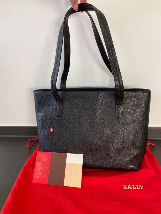 Bally Tasche Shopper Wie Neu Schwarz Kaufen Auf Ricardo