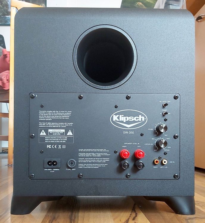 Klipsch Subwoofer SW 350 Kaufen auf Ricardo