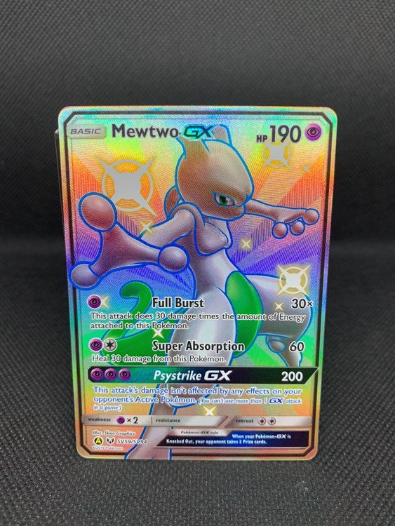Shiny Mewtwo GX SV59 Hidden Fates | Kaufen auf Ricardo