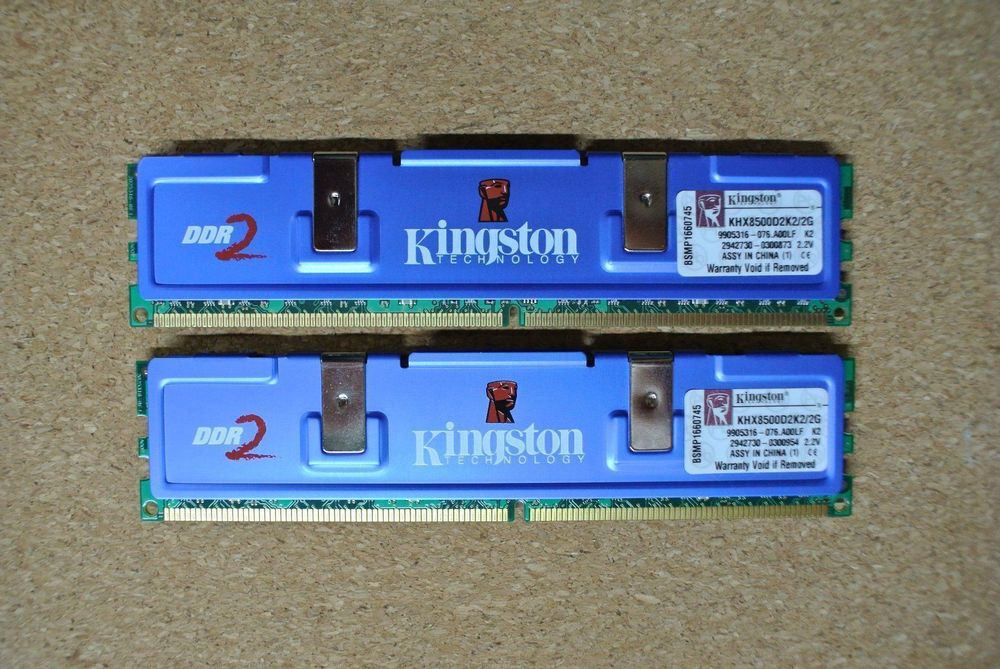 2x 1GB Kingston DDR2 PC2-8500 1066MHz | Kaufen auf Ricardo