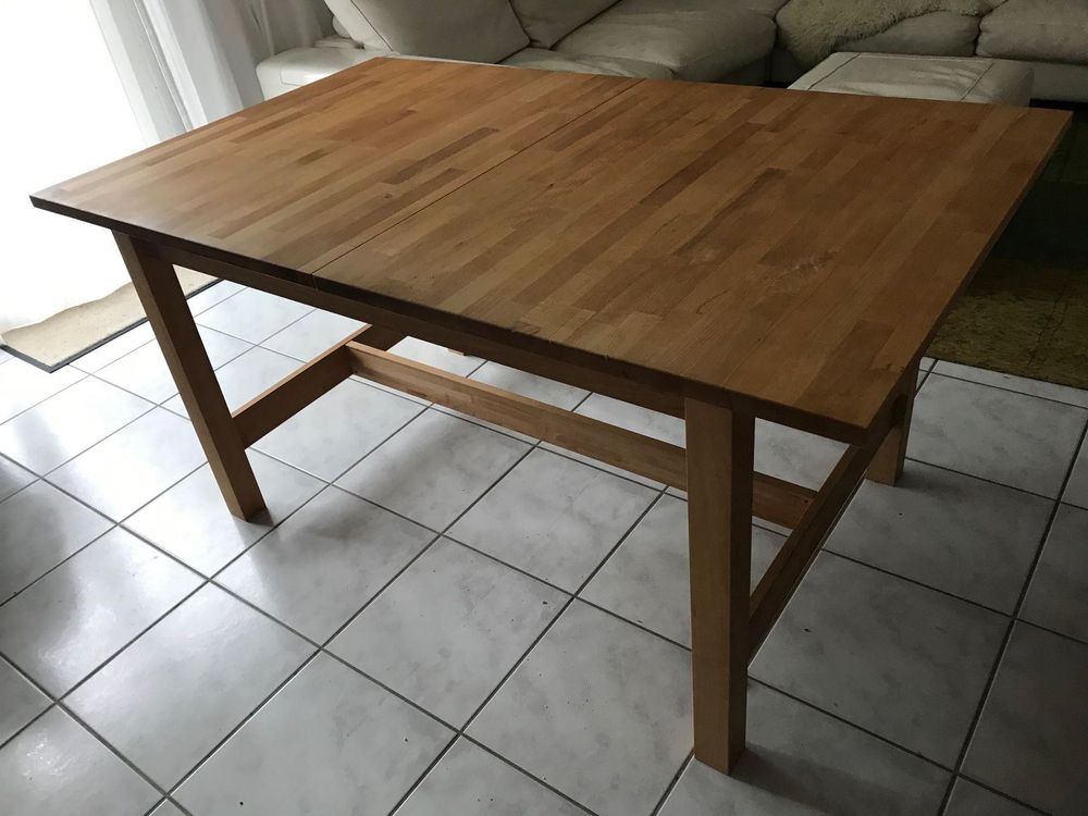 Tisch ausziehbar (Norden IKEA) | Kaufen auf Ricardo