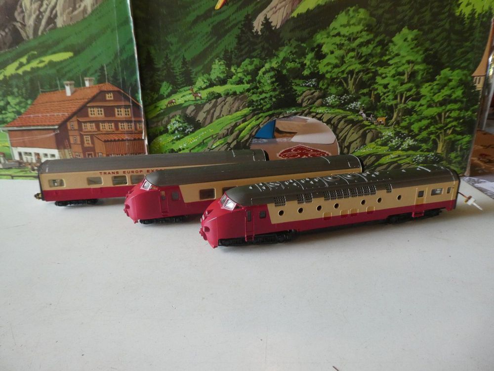 Märklin 39700 - Dieseltriebzug. - RAm TEE