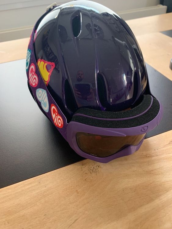 Giro Kinder Skihelm inkl. Skibrille Kaufen auf Ricardo