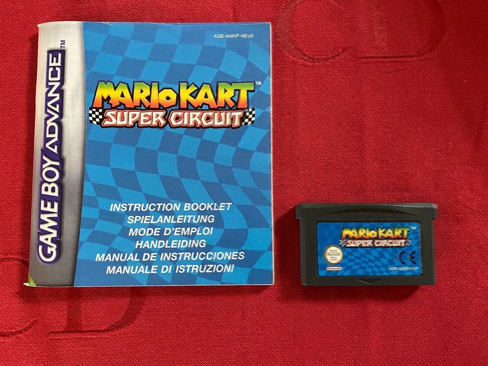 Mario Kart Super Circuit Gameboy Advance Kaufen Auf Ricardo 9924