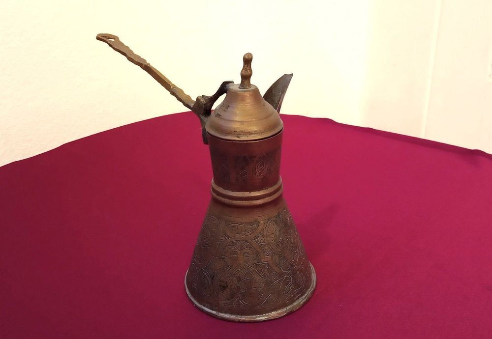 Türkische Kaffeekanne 600ml - Edelstahl Mokkakanne Für Alle Herdarten