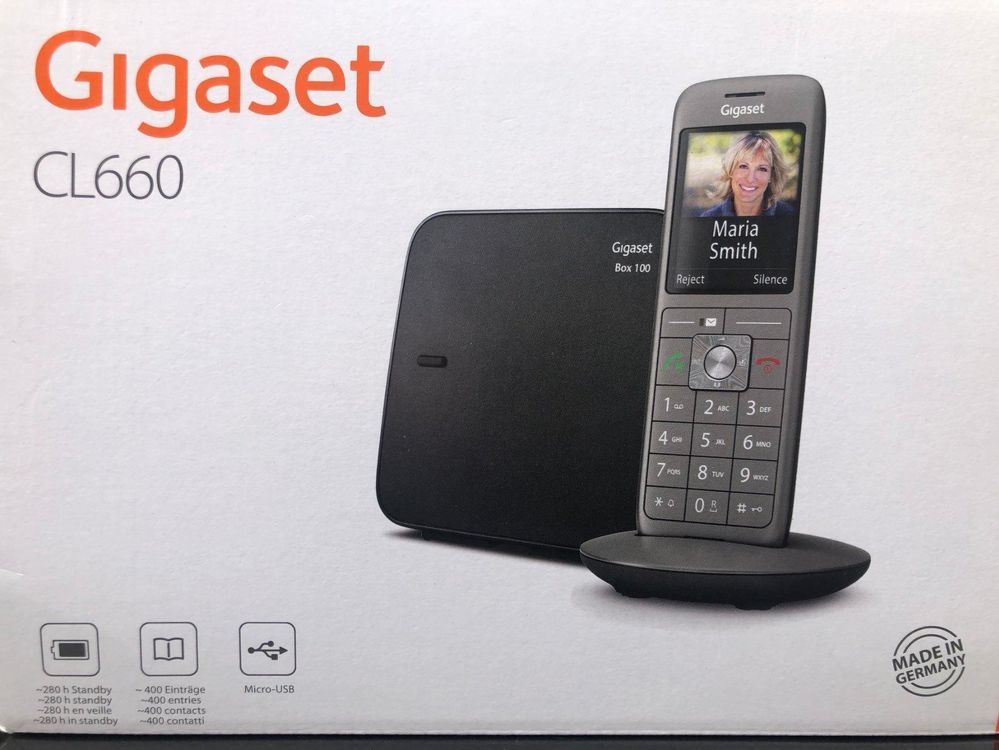 Telefon Gigaset CL660, DECT, schnurlos | Kaufen auf Ricardo