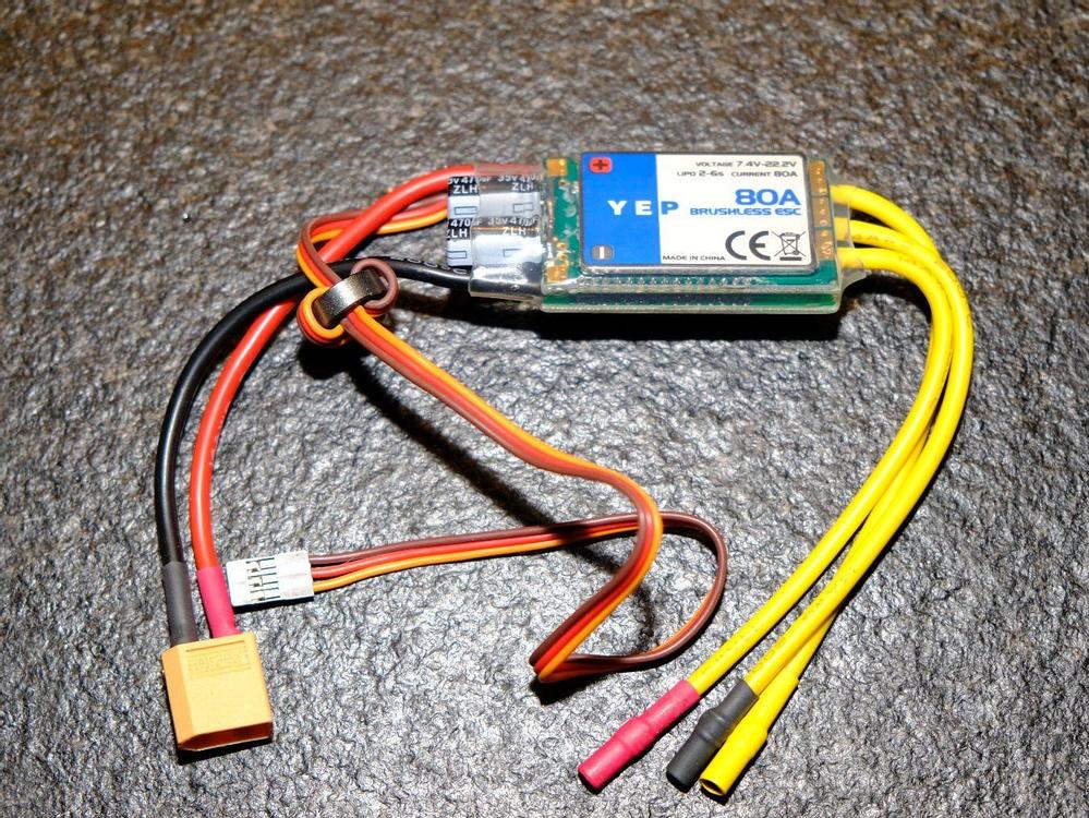 YEP 80A Brushless ESC Regler | Kaufen auf Ricardo