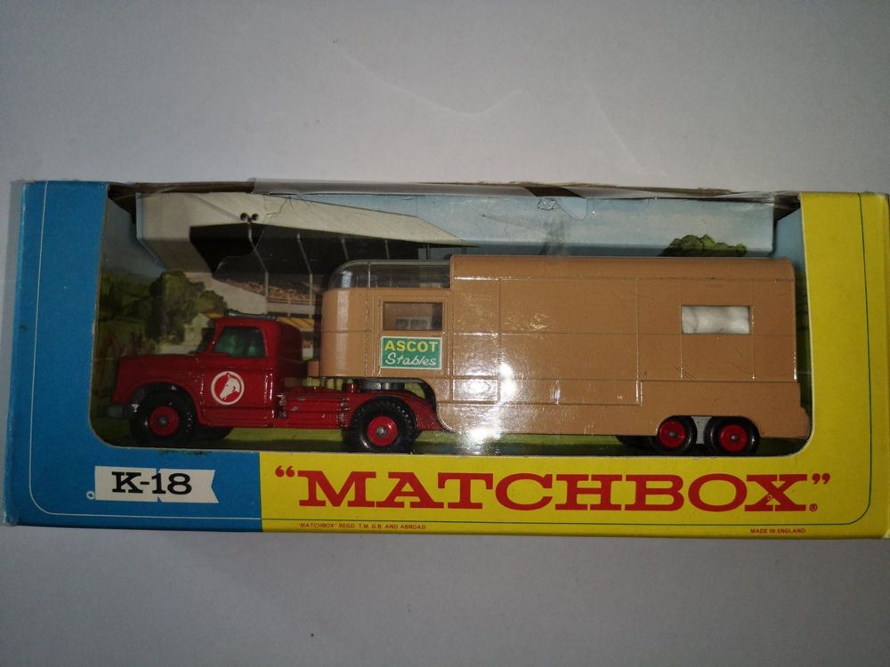 Pferdetransporter MATCHBOX K 18Top | Kaufen auf Ricardo