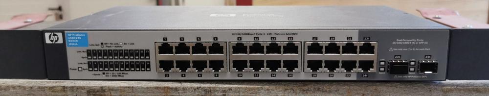 Hp 1410 24g switch j9561a настройка