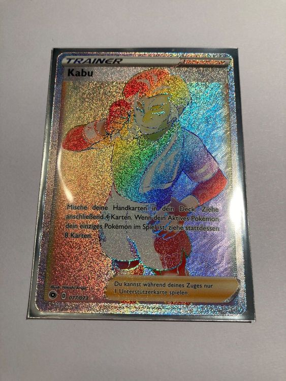 Pokemon Kabu Trainer Rainbow Rare Comprare su Ricardo