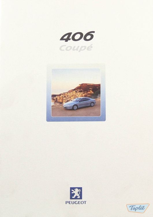 PROSPEKT - PEUGEOT 406 - COUPÉ - 2000 1