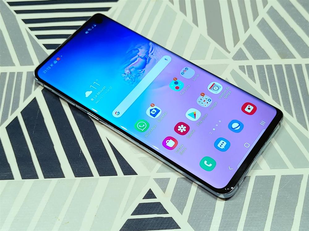 綺麗！Galaxy S10 Prism Blue 128 GB SIMフリー+aethiopien-botschaft.de