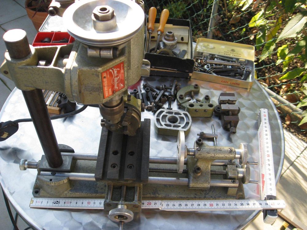 UNIMAT METALLINE VOLLMETALL 162330A KREISSÄGE & FRÄSTISCH SET