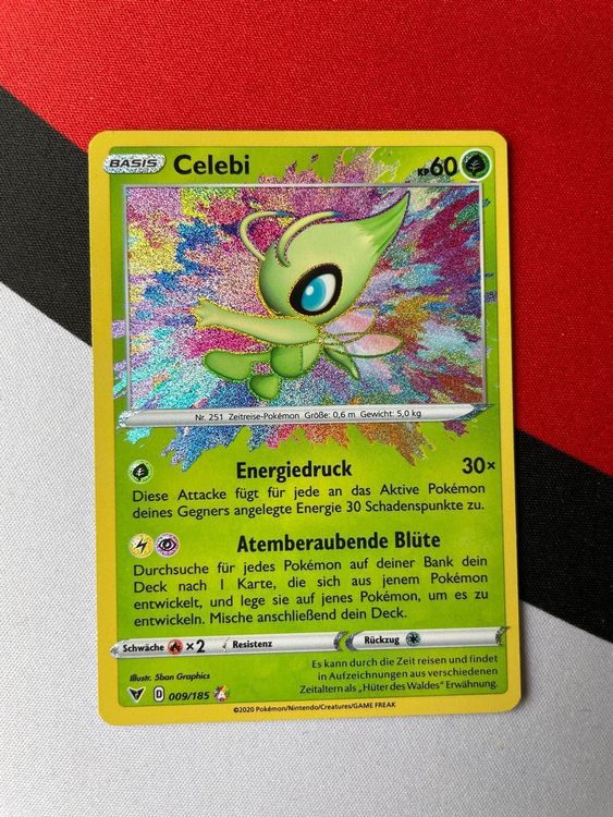DE- Amazing Rare Celebi - Pokemon Karte | Kaufen auf Ricardo