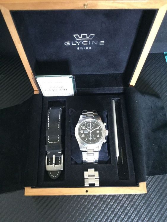 GLYCINE Stratoforte 46mm Full-Set | Comprare su Ricardo