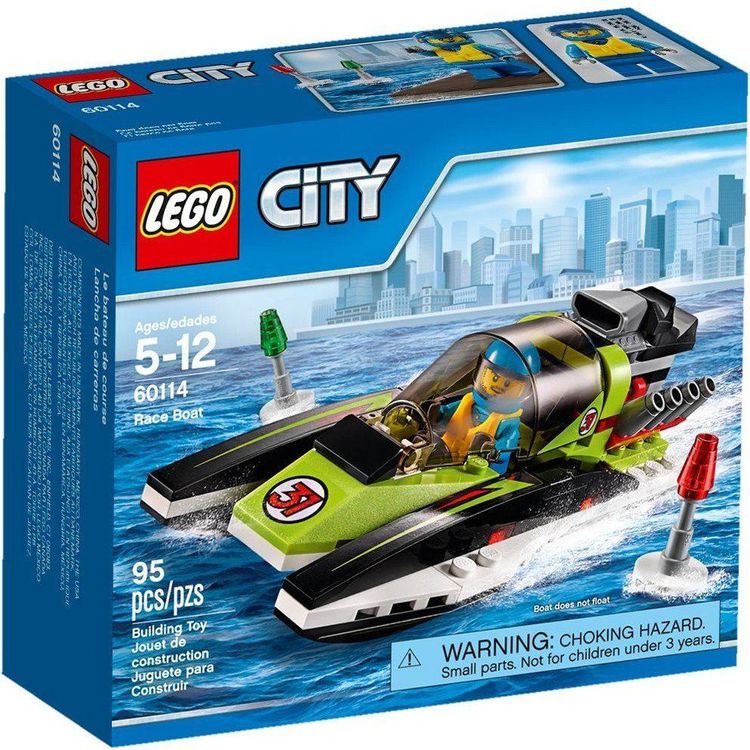 lego city rennboot