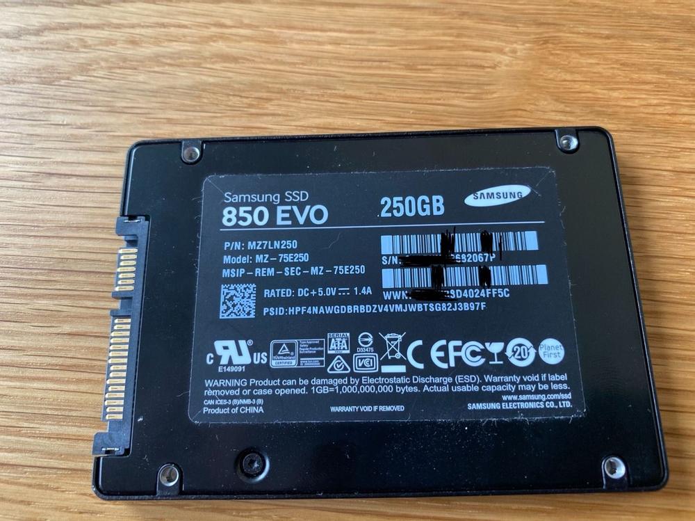 Ssd 850 evo 250gb прошивка