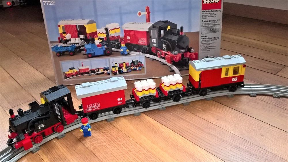 LEGO® 7722 Battery Train Set 4,5V Kaufen auf Ricardo