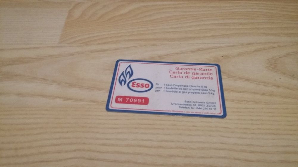 Depot Karte Esso Wert 55.-- | Kaufen auf Ricardo