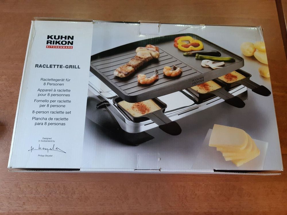 rikon kuhn raclett grill 8Pers Kaufen auf Ricardo