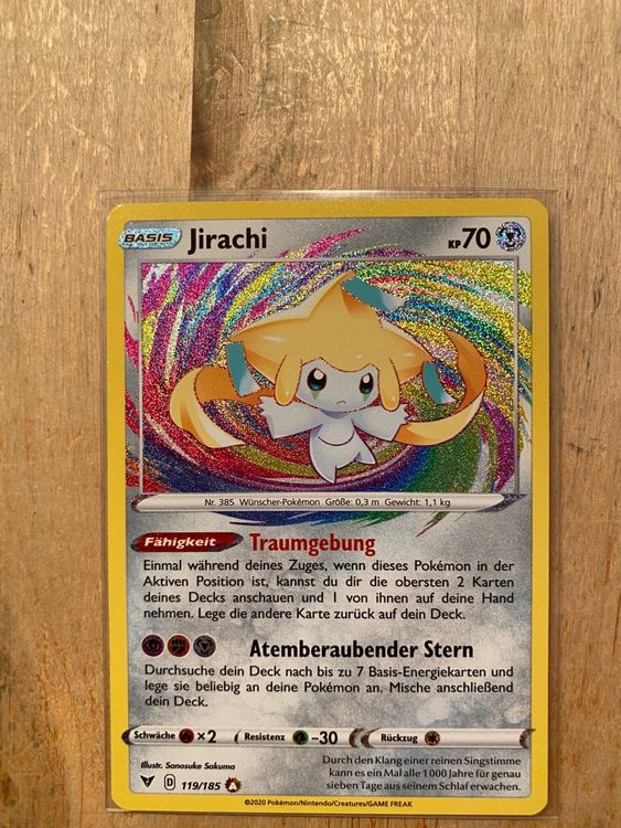 Pokemon Jirachi Amazing Rare - 119/185 | Kaufen auf Ricardo