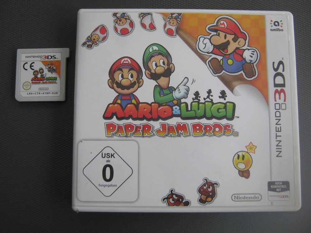 Mario Luigi Paper Jam Bros Nintendo 3ds Kaufen Auf Ricardo 4889