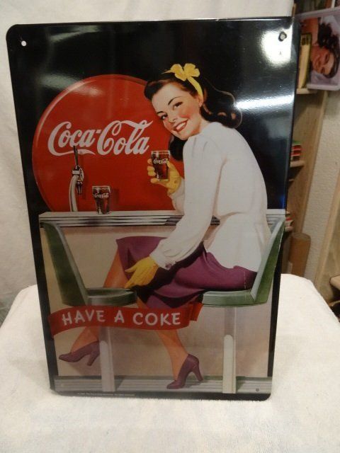 Coca Cola Blechschild Werbung 1997 Acheter Sur Ricardo