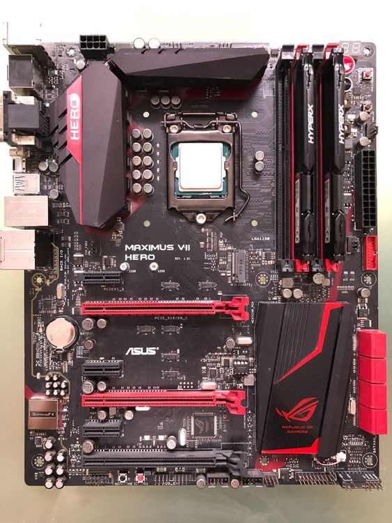 Motherboard Intel i7 4790 16gb Ram Kaufen auf Ricardo