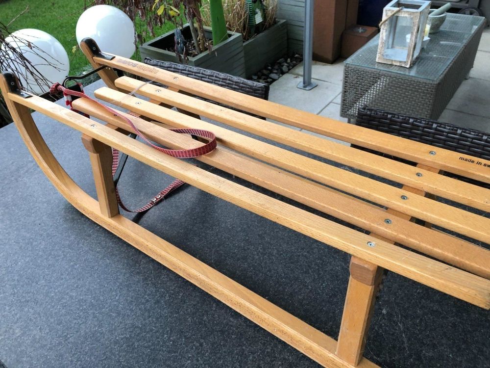 kesser holzschlitten